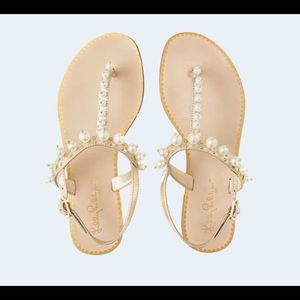 Lilly Pulitzer Moira Pearl Sandal